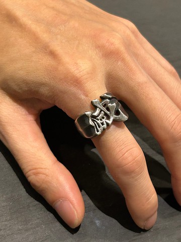 滅字中文字體戒 純銀