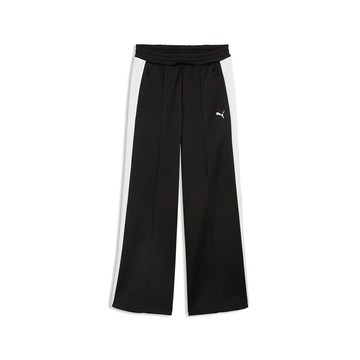 [ACS] Puma 長褲 T7 Wide Leg 女款 黑 寬褲 抽繩 褲子 修身 639122-01