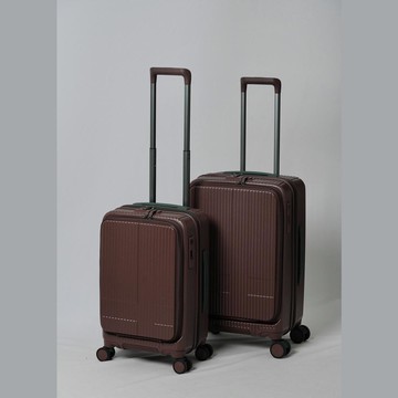 INV  24吋 雙前開剎車 拉鍊箱 五色 沙丘米色