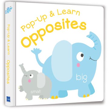 【Listen & Learn Series】Pop-Up & Learn Opposites（可愛互動立體書：對比認知）（附美籍教師朗讀音檔）