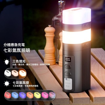 【台灣出貨免運】戶外氛圍燈 戶外燈 氛圍燈 磁吸燈 戶外磁吸燈 分體燈 露營燈 露營磁吸燈 磁吸露營燈 磁吸氛圍燈 戶外必備