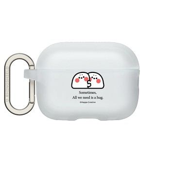 AirPods Pro 2 AirPods Case 透明 - 無所事事小海豹 The Nothing Seal - 豹在一起
