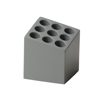 【日本ideaco】CUBE 砂岩9孔雨傘架-多色可選-岩灰