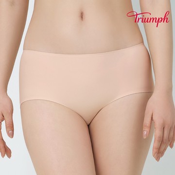 黛安芬-裸感系列 中腰小短褲 素面款 M-L 輕裸膚｜87R2447 NZ