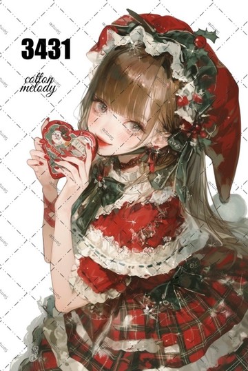 original sticker no.3431 人物貼紙 原創貼紙 原創人物貼紙 裝飾貼紙 cotton melody
