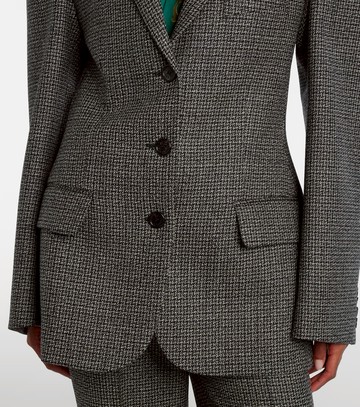 Acne Studios Houndstooth wool suit jacket