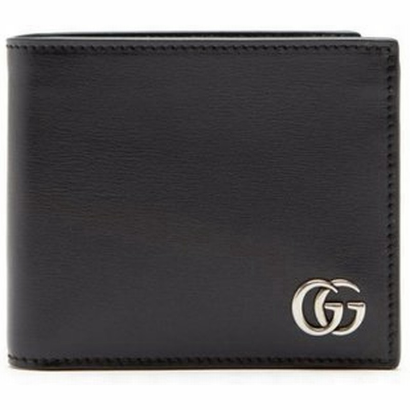グッチ Gucci メンズ 財布 二つ折り Gg Leather Bifold Wallet Black 通販 Lineポイント最大0 5 Get Lineショッピング