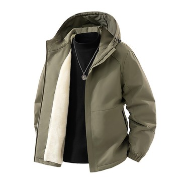 【HOT 本舖】男装棉衣男2025秋冬季新款戶外加絨加厚青少年日常潮流百搭休閒外套