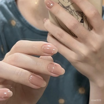 💥加一爆款💥現貨 隔日達【原生質地】裸色穿戴甲 純色穿戴甲 純欲穿戴甲 日常穿戴甲 簡約穿戴甲 短款美甲 短圓穿戴甲