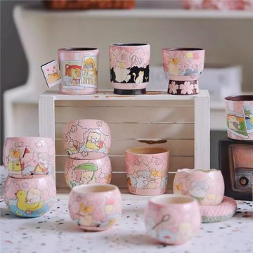 原創設計師可愛咖啡杯