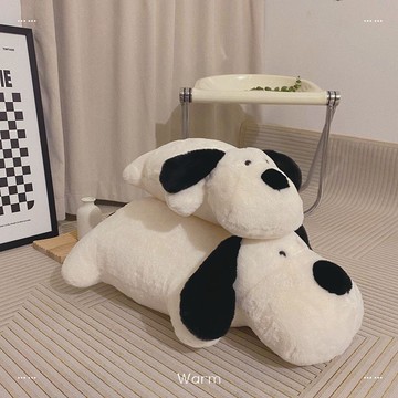 臺灣/✨玩偶公仔 小公仔超軟趴狗抱枕玩偶可愛靠墊修勾小狗公仔坐墊牀上睡覺送女生日禮物