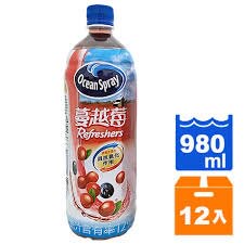 免運 優鮮沛蔓越莓汁 980ml x 12瓶  (HS嚴選)