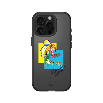 iPhone 16 Pro Clear (相機按鈕) 酷墨灰 - 迪士尼-米奇 Mickey - 亮麗設計-唐老鴨