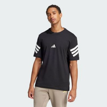 Adidas M Fi 3s Reg T JD4877 男 T恤 運動上衣 休閒短袖 黑 白 亞版