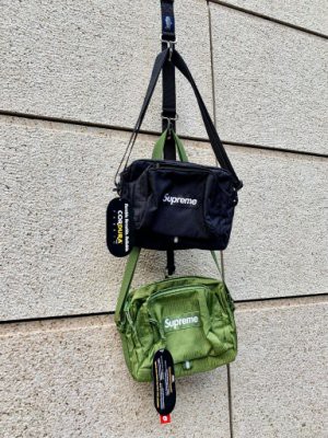 Basa Sneaker】Supreme 19SS 46th Shoulder Bag 黑色小包斜背跨包肩