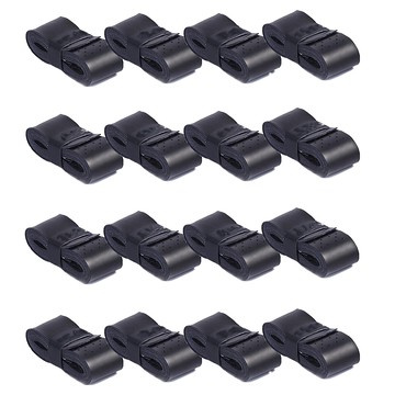 VOLAR 散裝握把布  黑色的  110 x 2.5 x 0.7 厘米  16入