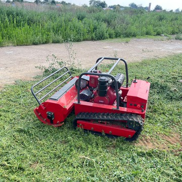 多功能割草機 除草打草剪草機 草坪機 家用農用園藝工具出口韓國農用遙控割草機 果園全地形履帶式碎草機 智能柴油割草機