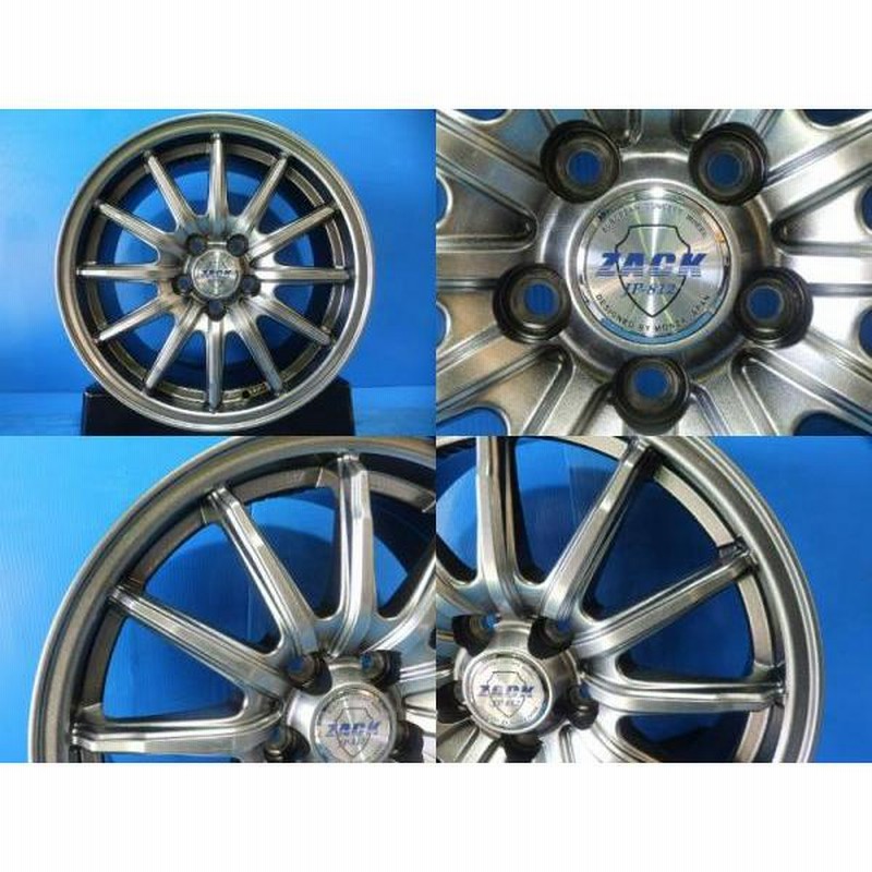 ホイール】 ZACK JP-812 14x5.5J PCD100 4穴