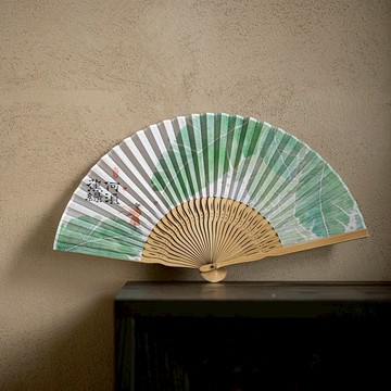 【台灣公司貨】免運/快速出貨 中式禪意折扇中國風女士漢服旗袍舞蹈扇子隨身扇絹布扇