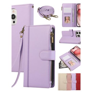 適用iPhone15promax手機殼16斜挎蘋果17/14plus/13/12全包防摔11高檔SE翻蓋XS/XR拉鏈ip8/7/6s簡約air創意e