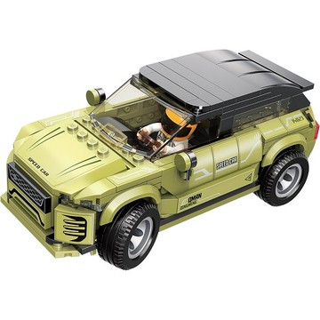 Keepplay積木 狂怒 SUV-38賽車積木