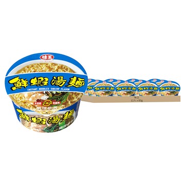 味王 鮮蝦湯麵 83g  12入
