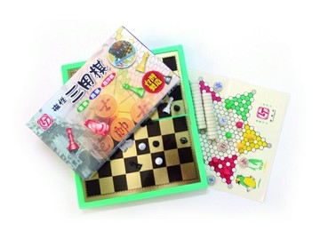 雷鳥 磁性三用棋 (象棋‧跳棋‧西洋棋) LT-30106【APP滿額下單10%點數(單一帳號最高5000點)】1/31止