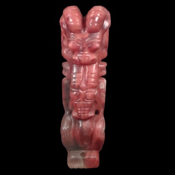 《博古珍藏》水晶太陽神獸首擺件．28公斤．紅山文化文物．老鉈工．收藏多年．行家勿錯過．超值回饋