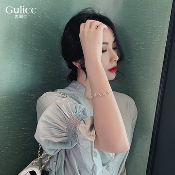 Gulicc 小花貓眼石 星光手鍊(百搭 手繩 手環 手鏈 首飾 飾品 生日禮物 雙11 聖誕節禮物)