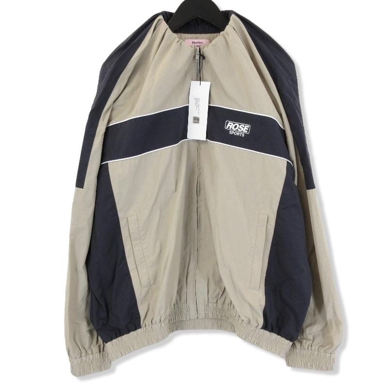 美品 Martine Rose マーティンローズ トラックジャケット MRSS22-121CB Tuck neck track jacket グレー  M 71006249 | LINEショッピング