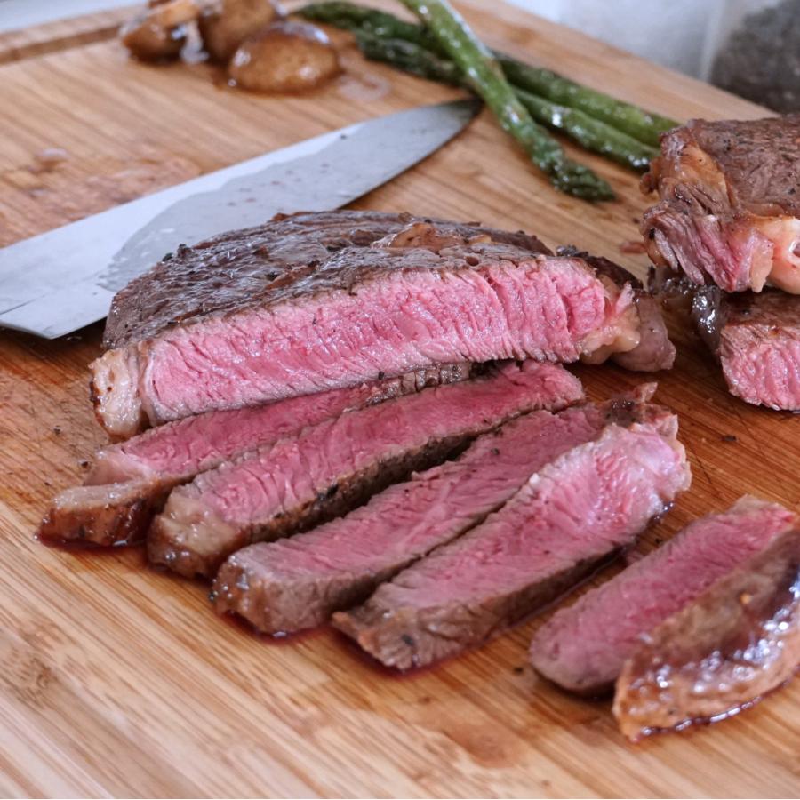 ニュージーランド産 グラスフェッド 牛肉 リブロース ステーキ 200g 牧草牛 ホルモン剤不使用 パスチャーフェッド