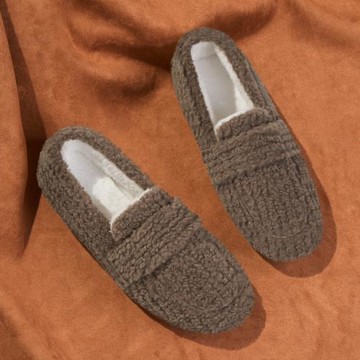 毛毛鞋女秋冬外穿2025新款加絨踩屎感爆款豆豆鞋軟底氣質平底棉鞋