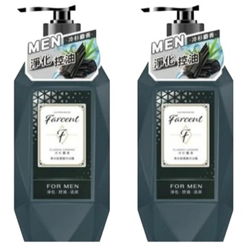 farcent 花仙子 香水胺基酸沐浴露 冷杉麝香  780g  2瓶