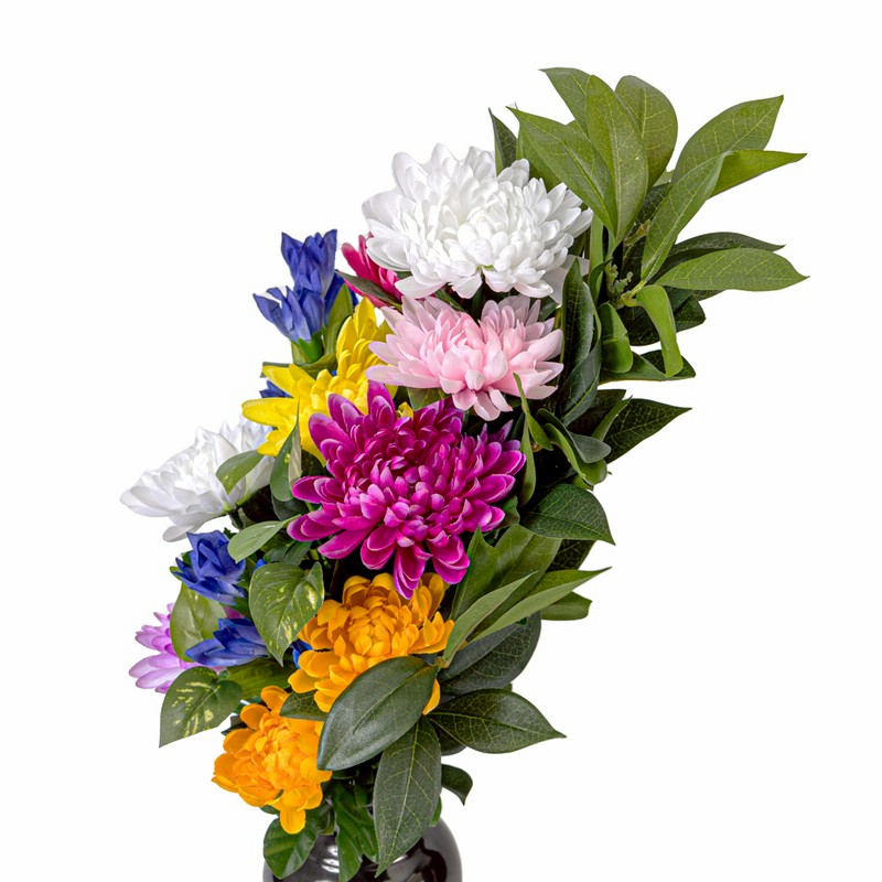 リンドウ 菊 ポトス しきみ 樒 付き 造花 2束 固定具付き 造花 仏花 お墓用 お墓参り お盆 お彼岸 お供え 花 花束 アレンジメント ハンドメイド P1 068 通販 Lineポイント最大5 0 Get Lineショッピング