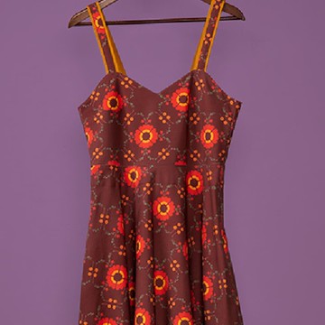 爿爿花｜ 文豪就愛這一味一東坡肉吊帶裙