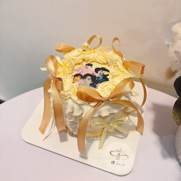 明星印刷客製化蛋糕 粉絲應援蛋糕 客製化 印刷蛋糕 追星蛋糕