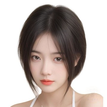 💫店長推薦💫八字劉海假髮女片頭頂補發真發自然前額假劉海無痕遮白髮假髮片