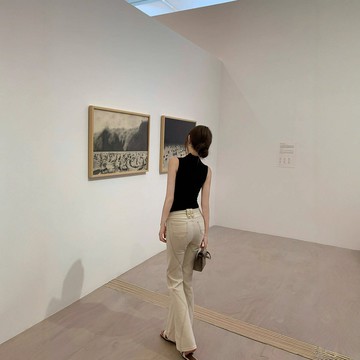 CHICYOU 自留 顯身材金扣明線彈力褲緊身百搭休閑喇叭牛仔褲女鑫弘-素時衣櫥