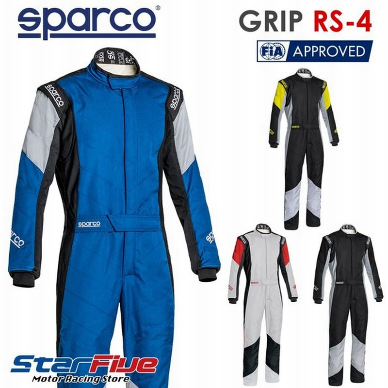 スパルコ レーシングスーツ 4輪用 Grip Rs 4 グリップ Fia00公認 Sparco 生産終了モデル 通販 Lineポイント最大0 5 Get Lineショッピング