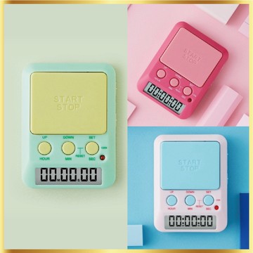 Dretec 學生雙色設計迷你時鐘學習計時器秒錶