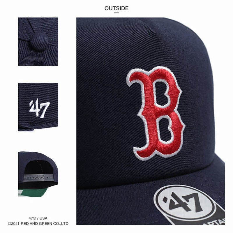 47 キャップ MLB繍 レッドソックス メッツ ホワイトソックス