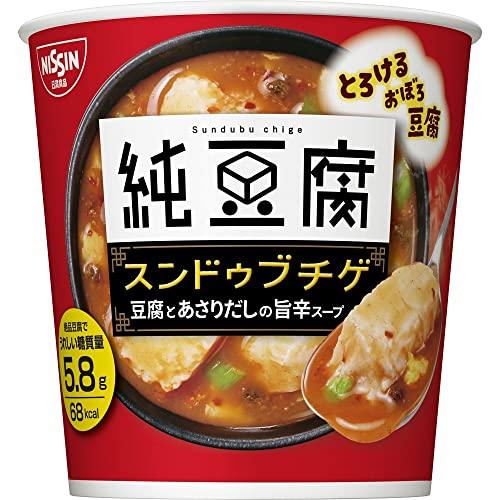 日清食品 とろけるおぼろ豆腐 純豆腐 スンドゥブチゲスープ 17g×6個