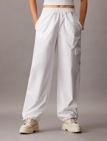 Calvin Klein 夏季棉質直筒工裝長褲