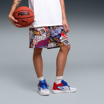 PUMA 籃球系列Hooper熱線7吋短褲(M) 男 短褲 63283701