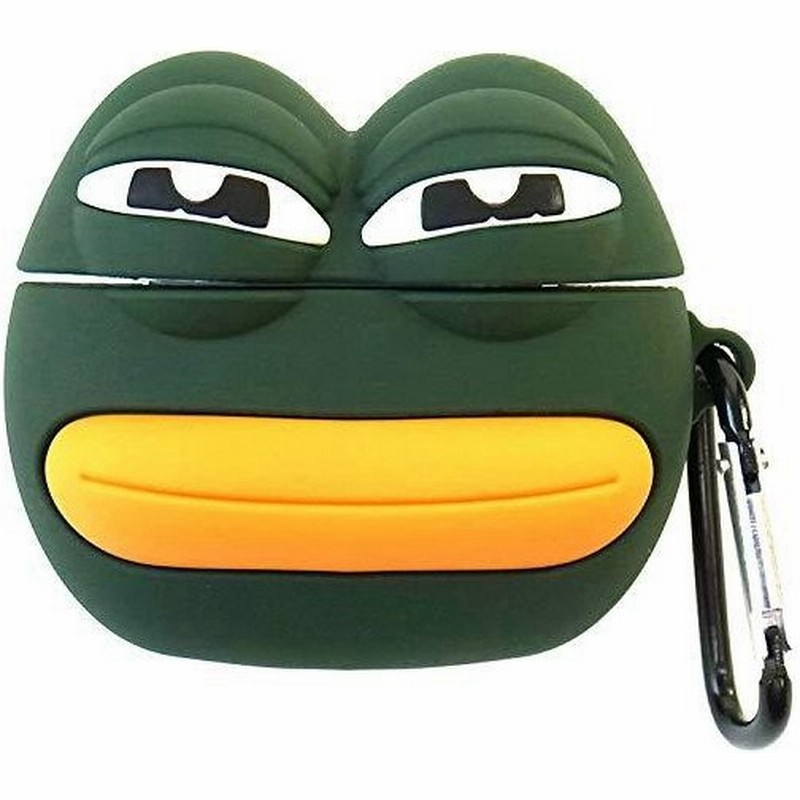 カエルのぺぺ Airpods シリコン ケース エアポッド カバー Sad Pepe ワイヤレス イヤホン ヘッドホン Iphone 通販 Lineポイント最大0 5 Get Lineショッピング