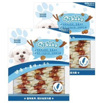 Qt baby 潔牙骨  牛奶捲肉  2包