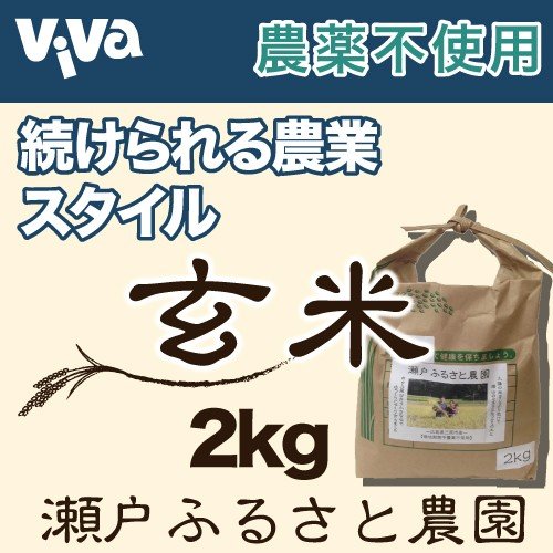 瀬戸ふるさと農園 玄米 2kg