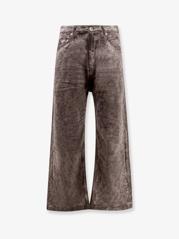 Organic cotton flannel  trouser - DRKSHDW - gender_Man