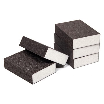 ZIO-BIZ 砂磨海綿塊 5件組 #120-1000  1組  100×25×69mm