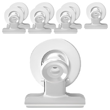 小麥購物 冰箱磁鐵夾 G245 14g  8個  白色